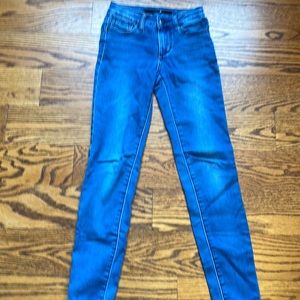 girls dark wash joes skinny jeans